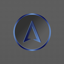 Royale Silky Dark Blue Icons APK