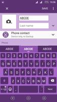 Royale Violet Xperien Theme скриншот 2