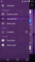 Royale Violet Xperien Theme скриншот 3