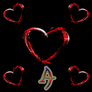 Hearts Red Xperien Theme APK