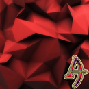 Polygons Red Xperien Theme APK
