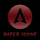 Red Paper Pattern Icon Pack APK