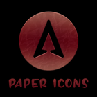 Red Paper Pattern Icon Pack иконка