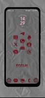 Red Paper Pattern Icon Pack скриншот 3