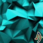Polygons Teal Xperien Theme иконка