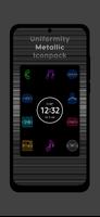 Uniformity Metallic Iconpack постер
