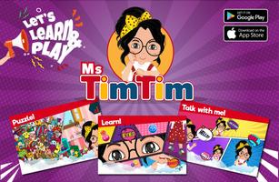 Ms Tim Tim: Kids Learning Game الملصق