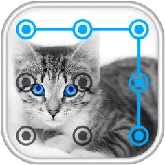 Kitty Cat Pattern Lock Screen APK download