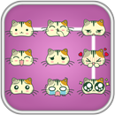kitty locker biểu tượng cảm xúc APK