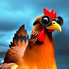 Extreme chicken dash icono