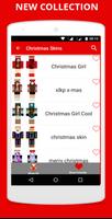 Christmas skins for Minecraft الملصق