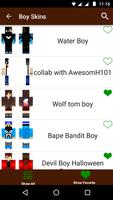 Best Boy Skins for MCPE 2 اسکرین شاٹ 1