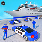 Police Vehicle Transport Games icône