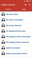 English Listening الملصق