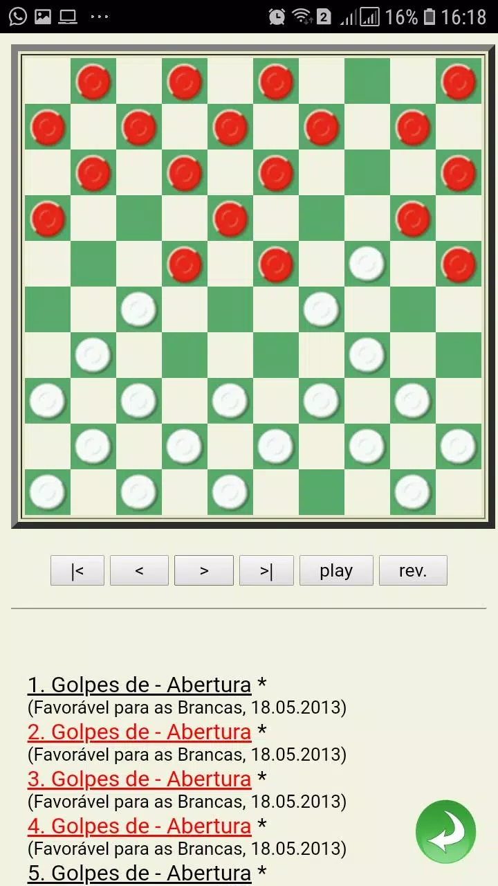 Descarga de APK de Jogo de Damas Online - Armadilhas Em Aberturas para  Android