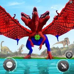 Скачать Wild Dino Hunt: Dinosaur Games APK