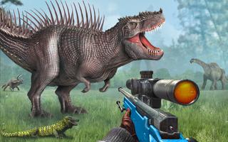 Wild Dino Hunt: Dinosaur Games الملصق