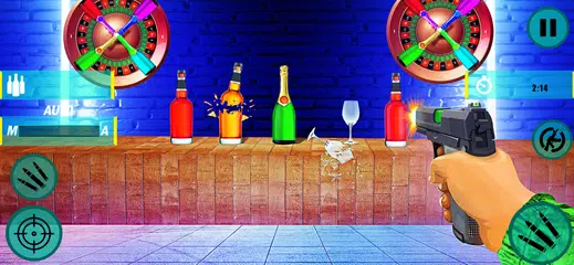 Baixar Flip Bottle Shooting Games XAPK