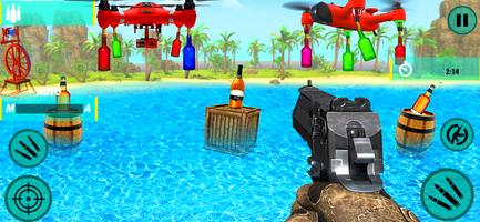 Flip Bottle Shooting Games imagem de tela 2