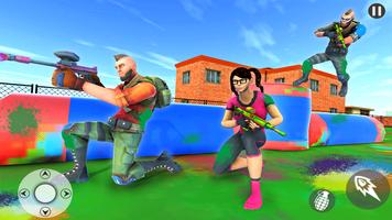 Army Squad Battleground - Paintball Shooting Game screenshot 2