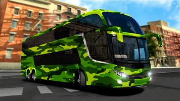 Army bus game Army Bus driving screenshot 1