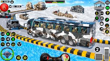 Bus Simulator Army Bus Driving 截图 2