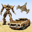 US Army Jet Robot transformation Car Tank War