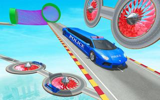 3 Schermata Limo Car Stunt Games 2021:Mega Ramp Ultimate Races