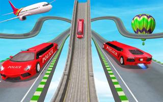 Limo Car Stunt Games 2021:Mega Ramp Ultimate Races ảnh chụp màn hình 1