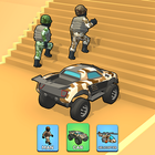 Shape Transform Race Army Game biểu tượng