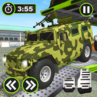Army  Cars Transport Simulator 2019 icône