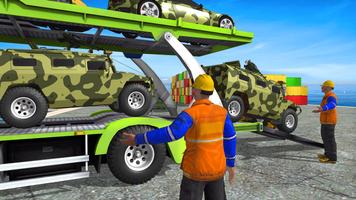Army  Cars Transport Simulator 2019 capture d'écran 2