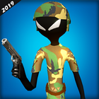 Army Stickman Counter Attack Hero 2019 icône