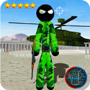 Stickman US army rope hero gangstar crime APK
