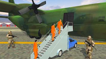 Army Jail Prisoner Transporter: War Games 2020 capture d'écran 3