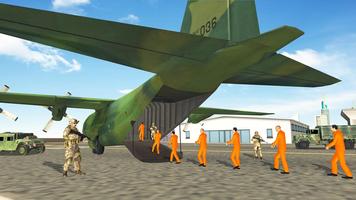 Army Jail Prisoner Transporter: War Games 2020 海报