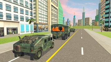 Army Jail Prisoner Transporter: War Games 2020 截图 1