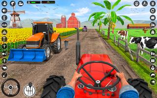 Tractor Farming: Tractor Games Affiche