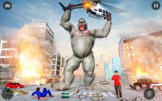 Gorilla Rampage City Attack captura de pantalla 2