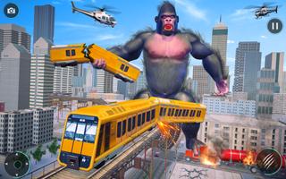 Gorilla Rampage City Attack captura de pantalla 1