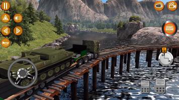 Armeelastwagen fahren 3D-Sim Screenshot 2