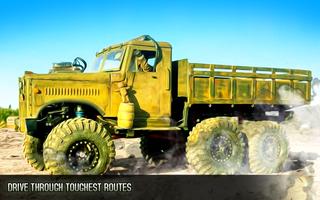 Truck Simulator Army Truck Sim screenshot 1