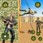 Gangster Attack Army Training Camp:Free Shooting ícone