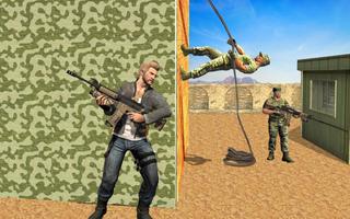 Gangster Attack Army Training Camp:Free Shooting capture d'écran 1