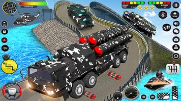 Army Vehicle Transport Truck captura de pantalla 2