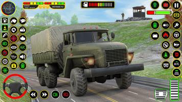 Army Truck Simulator Games 3D 海報