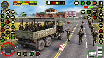 Army Truck Simulator Games 3D скриншот 2