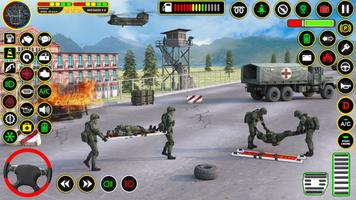 Army Truck Simulator Games 3D اسکرین شاٹ 3