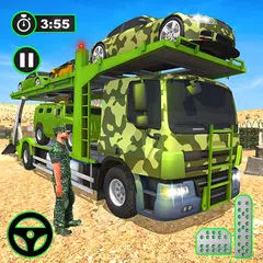 車輛 運輸 拖車 遊戲 | 軍車 運輸 模擬 器 XAPK 下載