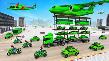 Army Transport Driving Games ảnh chụp màn hình 1